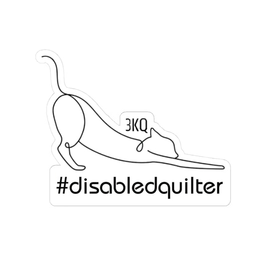 #disabledquilter Sticker