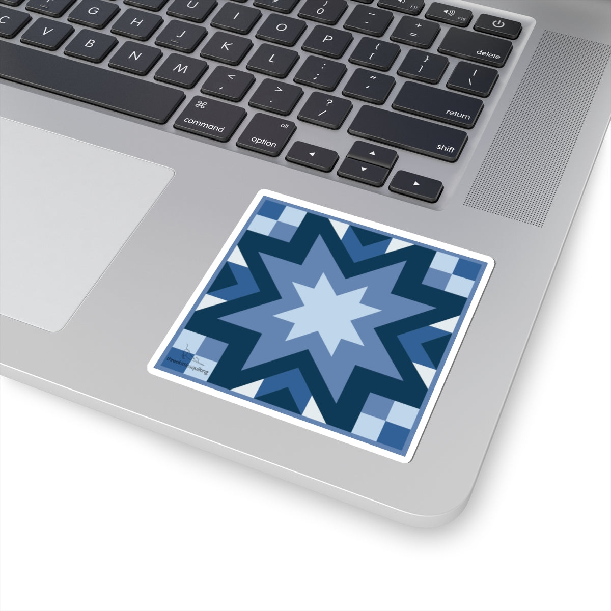 Cleo Pattern Sticker (Blue)