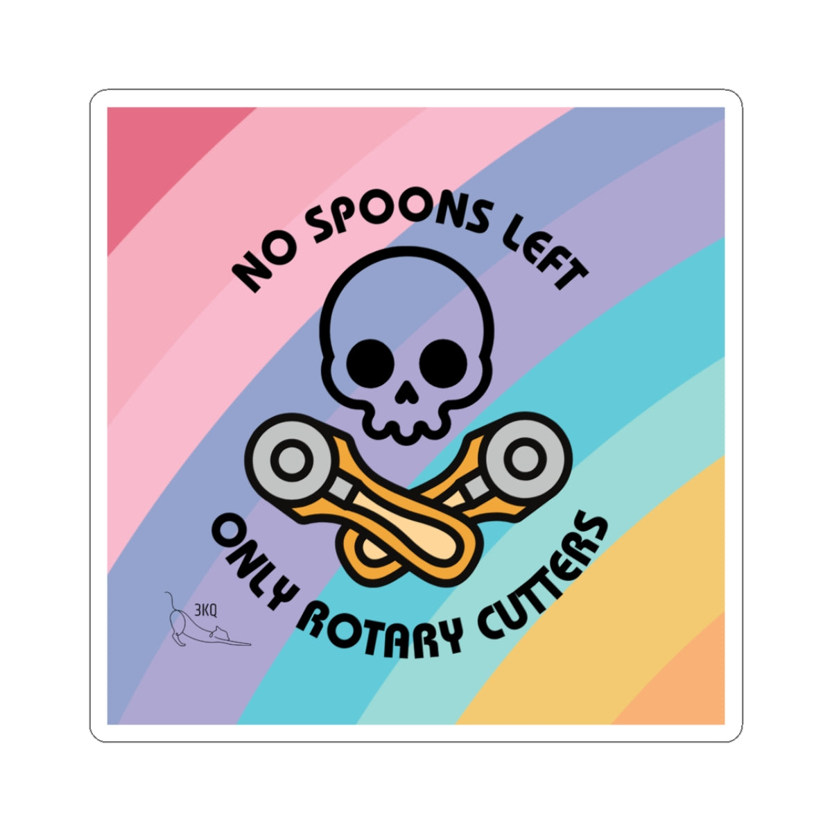 Only Rotary Cutters Sticker