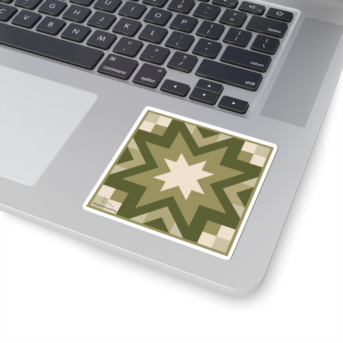Cleo Pattern Sticker (Green)