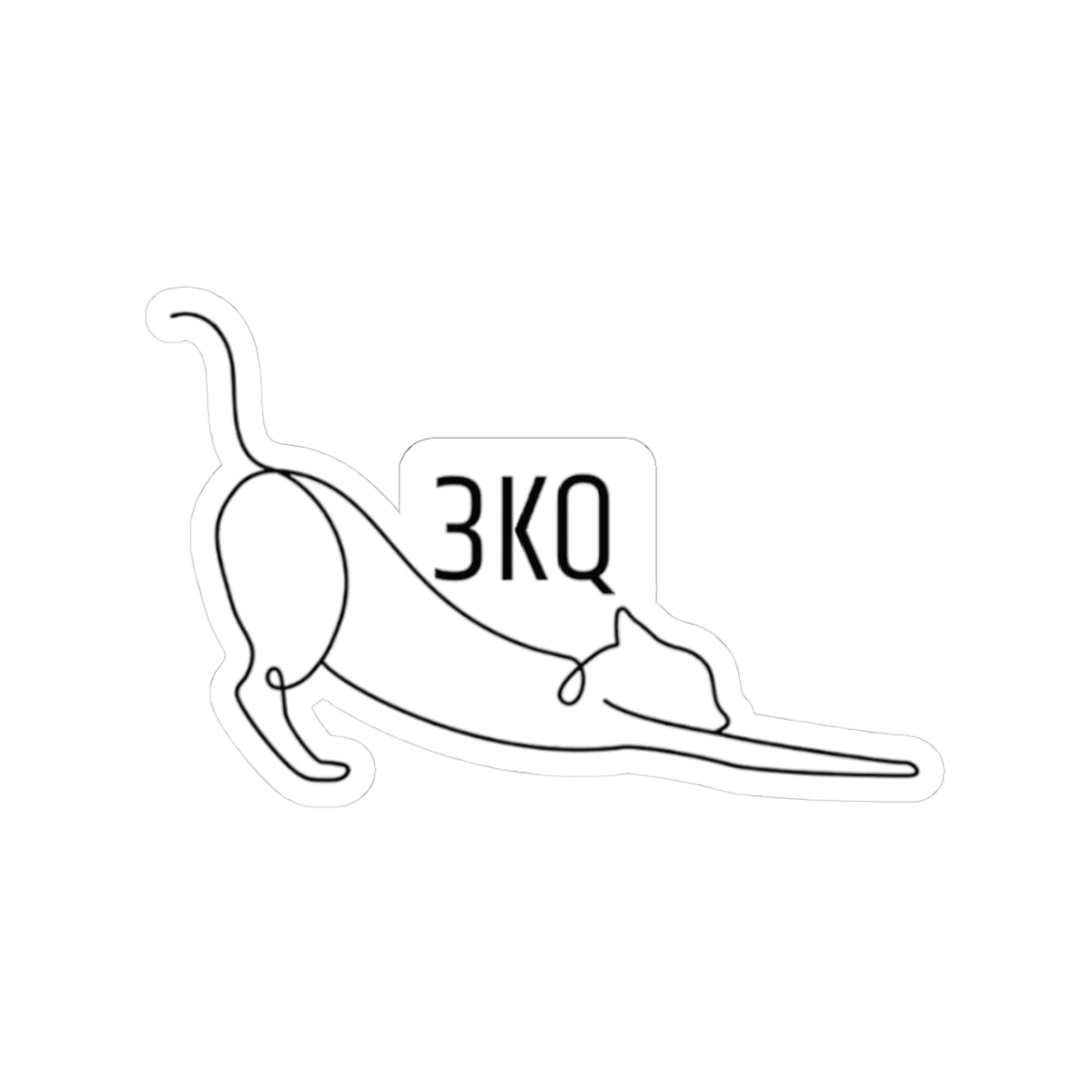 Thread Kitty Sticker