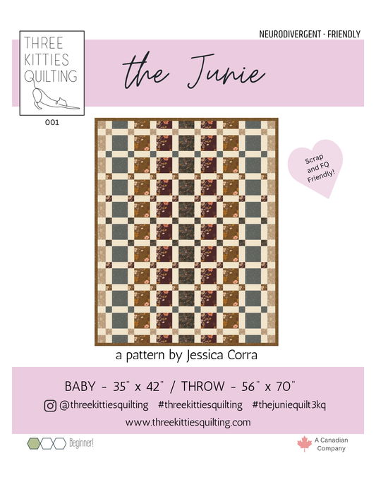 The Junie PDF Quilt Pattern